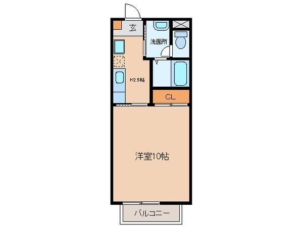 吉浜駅 徒歩7分 1階の物件間取画像